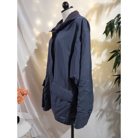 Patagonia Vtg 90s Southwest Aztec Fleece Lined Softshell Jacket Womens Size L - Picture 4 of 16